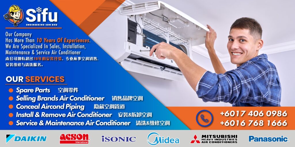 Aircond Installation Services Parit Buntar And Penang I Sifu Engineering