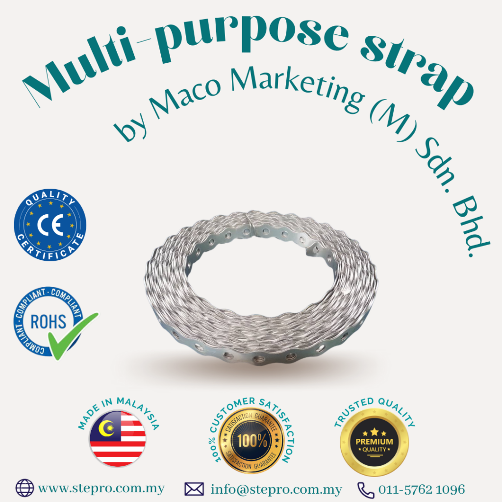 Steel band| AC Bracket – Maco Marketing (M) Sdn Bhd