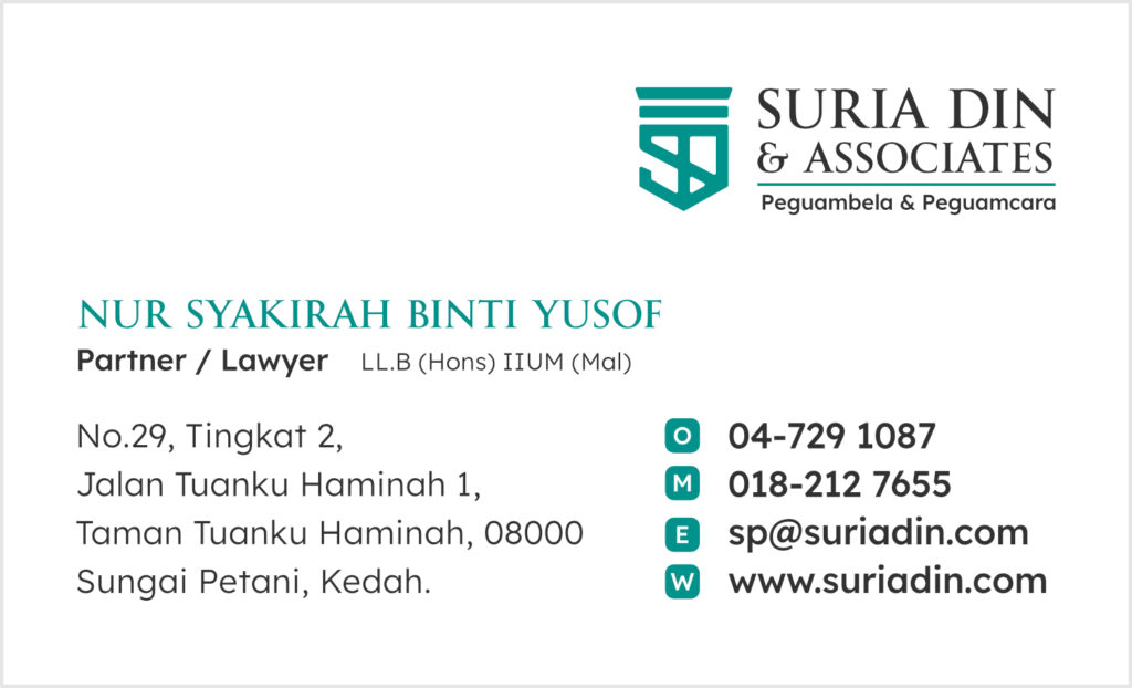 Suria Din & Associates – Peguam Hartanah Sungai Petani